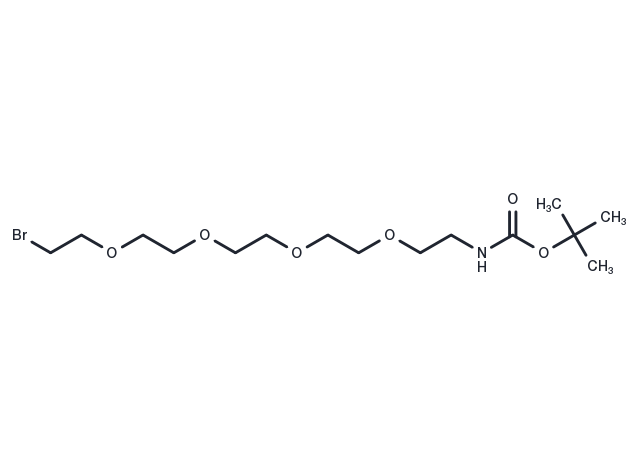 N-Boc-PEG5-bromide Chemical Structure