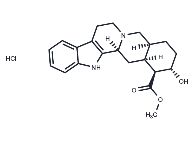 Rauwolscine hydrochloride Chemical Structure