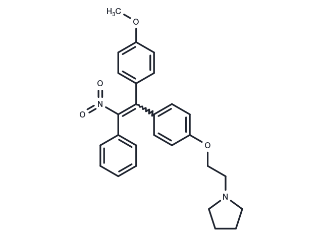 Nitromifene Chemical Structure