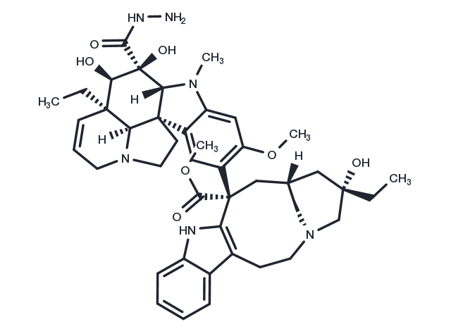 4-Desacetylvinblastine hydrazide Chemical Structure