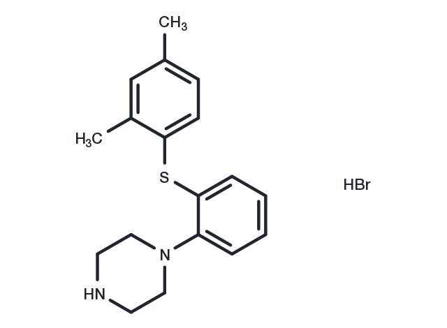 Vortioxetine hydrobromide Chemical Structure