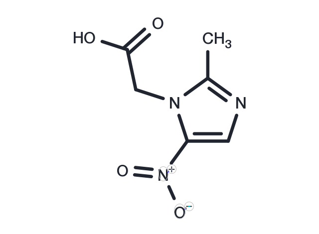 Metronidazole acetic acid Chemical Structure