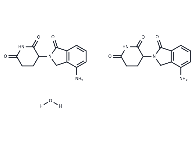 Lenalidomide hemihydrate Chemical Structure