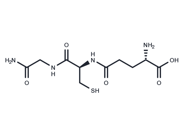 Glutathione amide Chemical Structure
