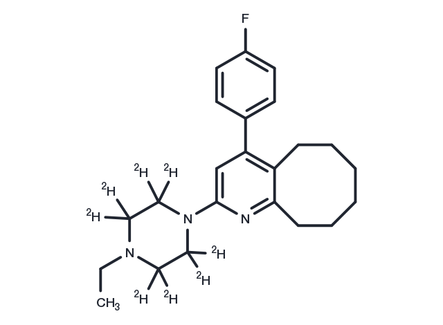 Blonanserin D8 Chemical Structure