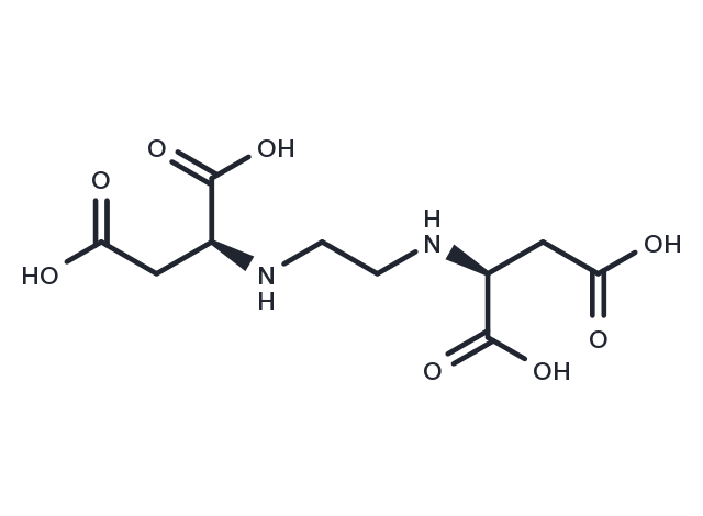 N,N'-Ethylenediamine disuccinic acid Chemical Structure
