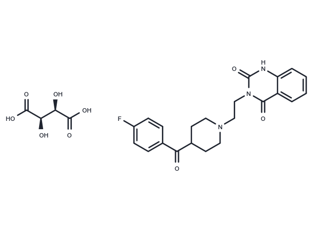 Ketanserin tartrate Chemical Structure