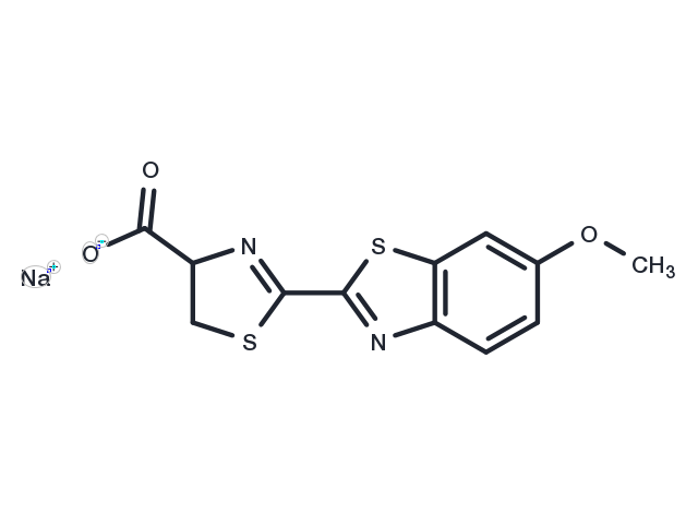 (Rac)-Luciferin 6′-methyl ether sodium Chemical Structure