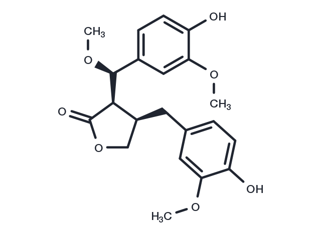 (7R)-Methoxy-8-epi-matairesinol Chemical Structure