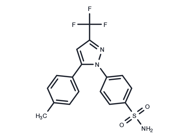 Celecoxib Chemical Structure