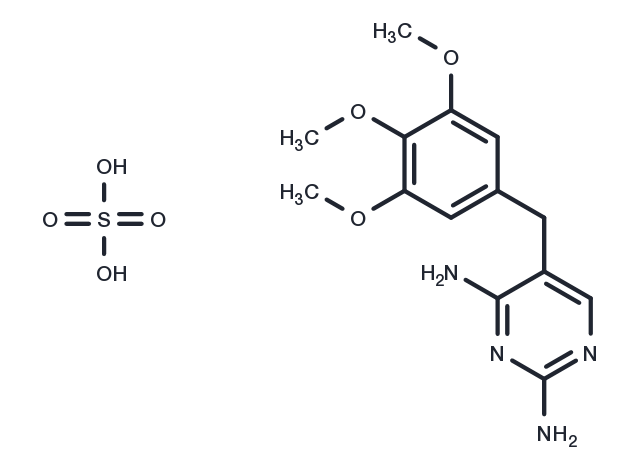 Trimethoprim sulfate Chemical Structure