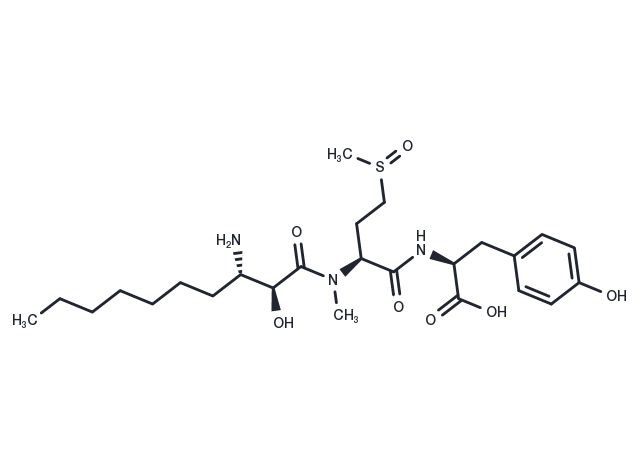 Microginin 527 Chemical Structure