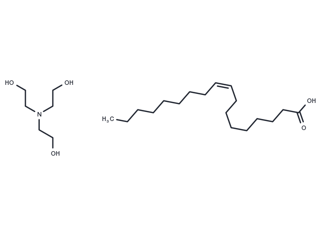 Triethanolamine oleate Chemical Structure