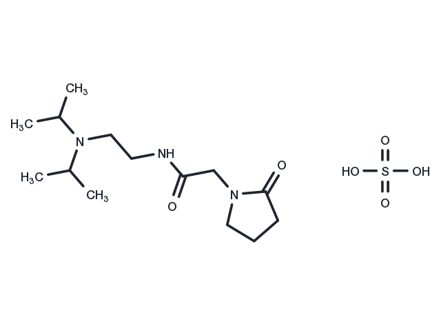 Pramiracetam Sulfate Chemical Structure