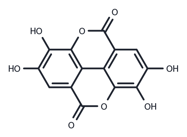 Ellagic acid Chemical Structure