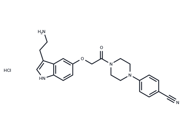 Donitriptan hydrochloride Chemical Structure