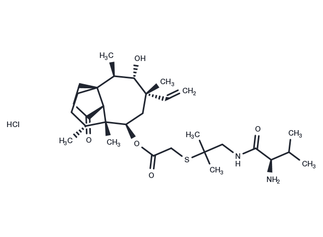Valnemulin hydrochloride Chemical Structure