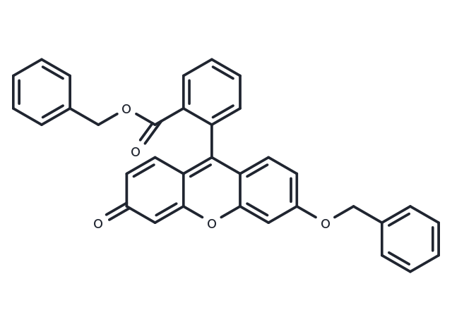 Dibenzylfluorescein Chemical Structure