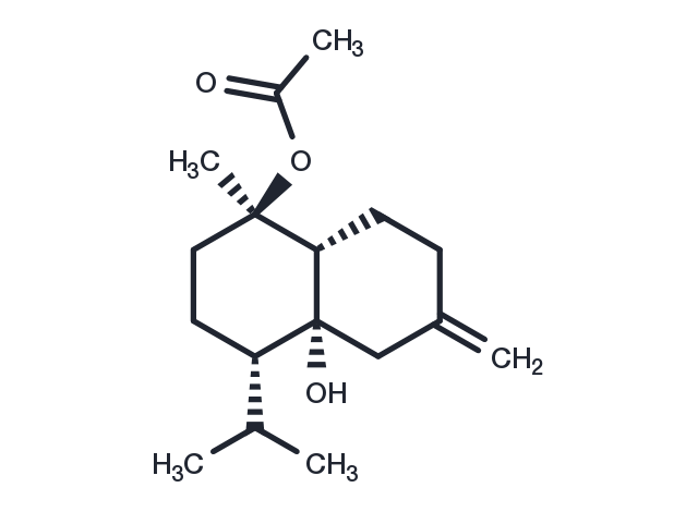 10-O-Acetylisocalamendiol Chemical Structure