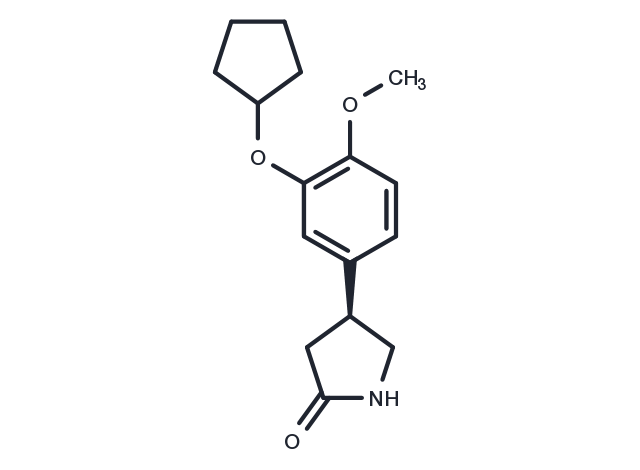 (S)-(+)-Rolipram Chemical Structure