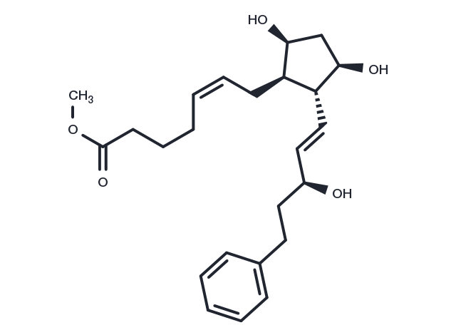 Bimatoprost methyl ester Chemical Structure