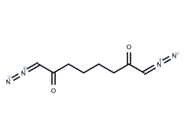 Bis(diazoacetyl)butane Chemical Structure