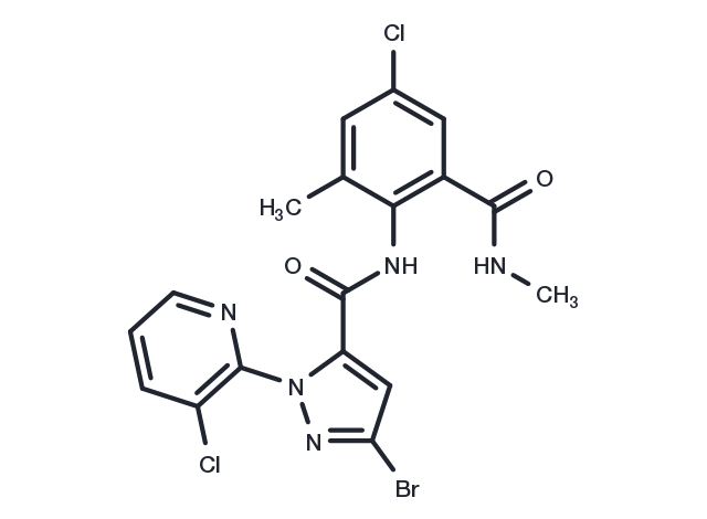 Chlorantraniliprole Chemical Structure