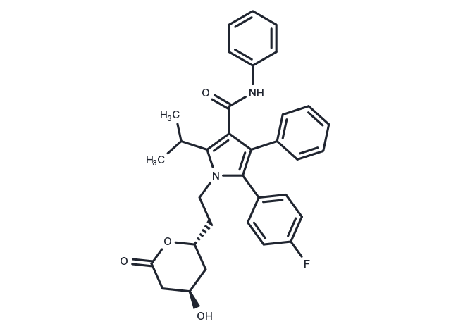 Atorvastatin lactone Chemical Structure