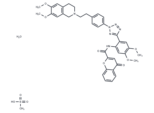 HM-30181 mesylate monohydrate Chemical Structure