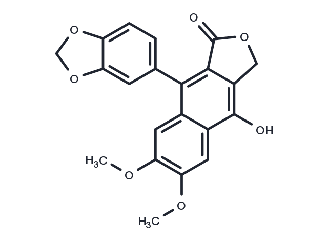 Diphyllin Chemical Structure