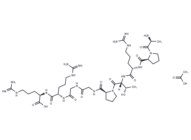 MBP MAPK Substrate acetate Chemical Structure