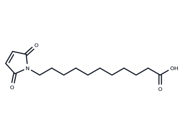 11-Maleimidoundecanoic acid Chemical Structure
