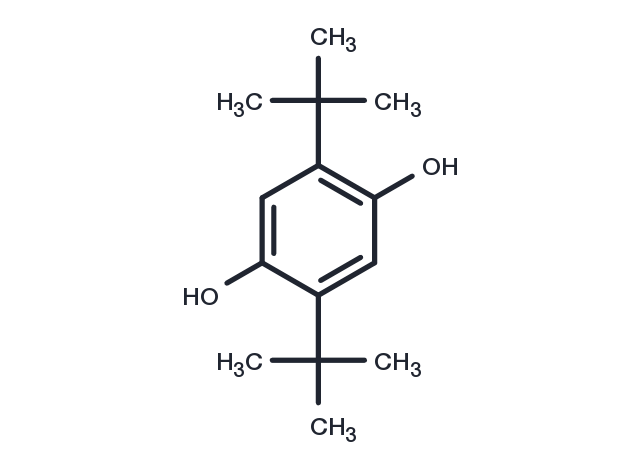 2,5-Di-tert-butylhydroquinone Chemical Structure