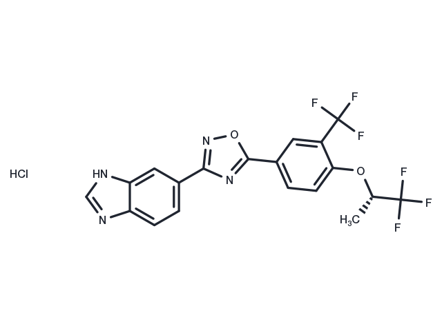 ASP-4058 hydrochloride Chemical Structure
