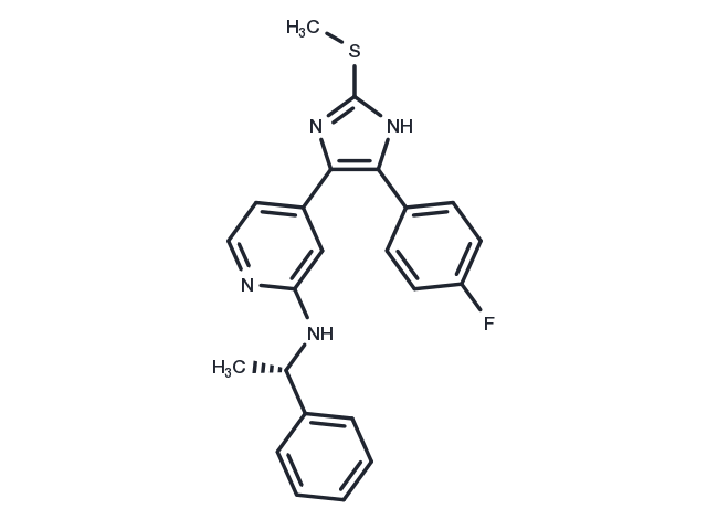 (S)-p38 MAPK Inhibitor III Chemical Structure