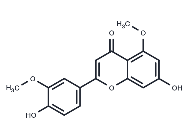 Luteolin 5,3'-dimethyl ether Chemical Structure