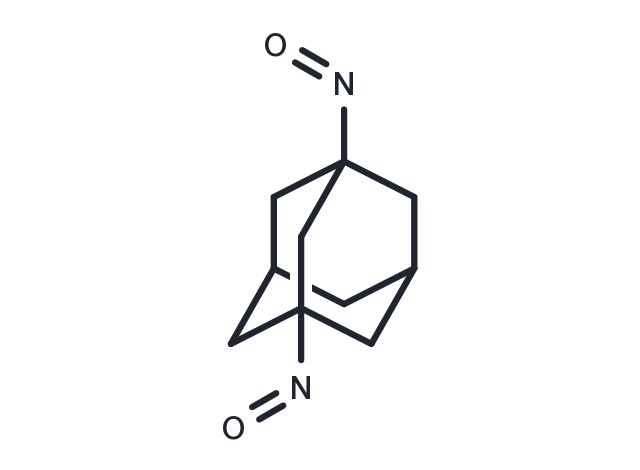 Adamantane, 1,3-dinitroso- Chemical Structure