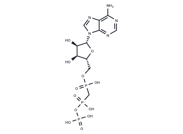 α,β-Methylene-ATP Chemical Structure