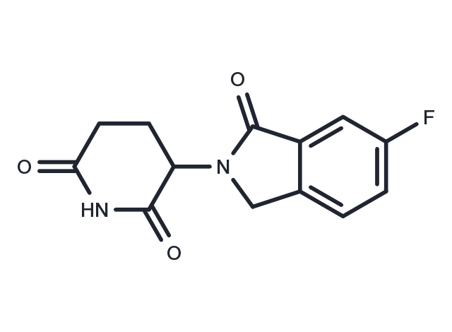 Lenalidomide-6-F Chemical Structure