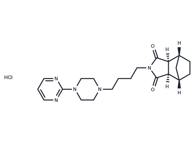Tandospirone hydrochloride Chemical Structure