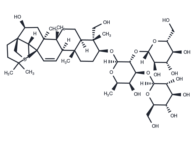Buddlejasaponin IV Chemical Structure