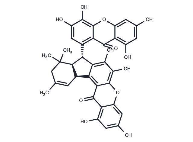 Griffipavixanthone Chemical Structure