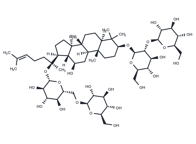 Ginsenoside Rb1 Chemical Structure