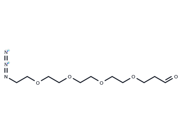 Ald-C2-PEG4-azide Chemical Structure