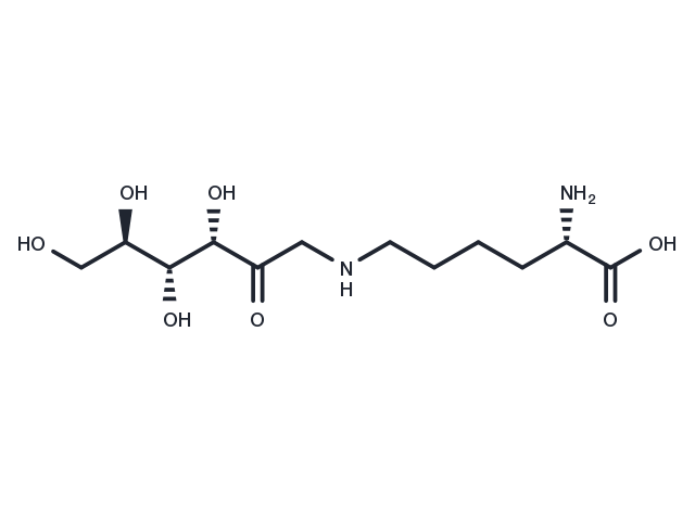 Fructosyl-lysine Chemical Structure