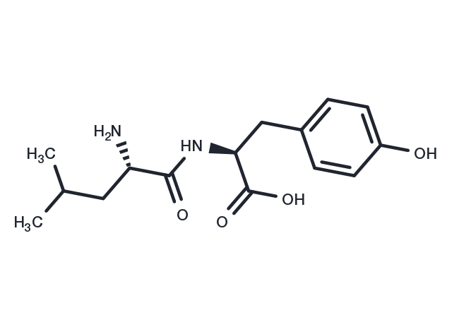 Leucyltyrosine Chemical Structure