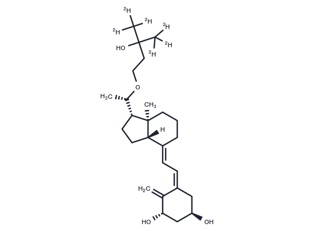 Maxacalcitol-D6 Chemical Structure
