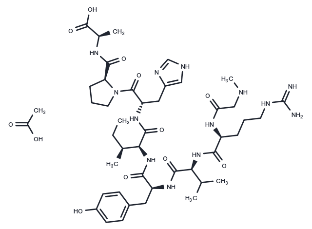 TRV-120027 acetate (1234510-46-3 free base) Chemical Structure