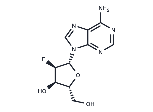 2'-Fluoro-2'-Deoxyadenosine Chemical Structure