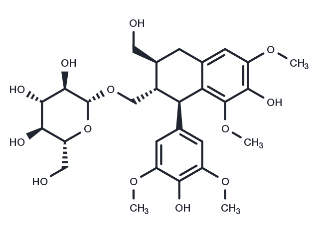 (-)-Lyoniresinol 9'-O-glucoside